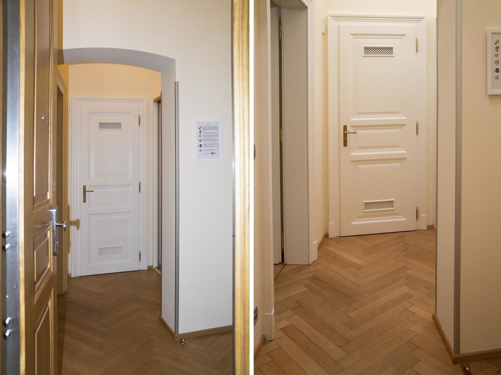Modern Apartment Vsehrdova Praha Bagian luar foto