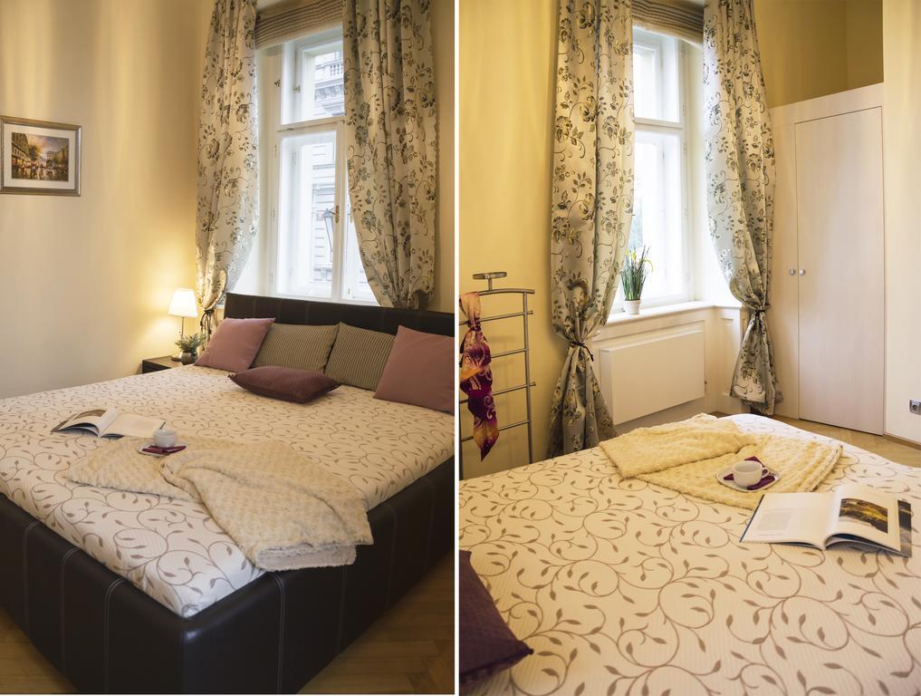 Modern Apartment Vsehrdova Praha Bagian luar foto